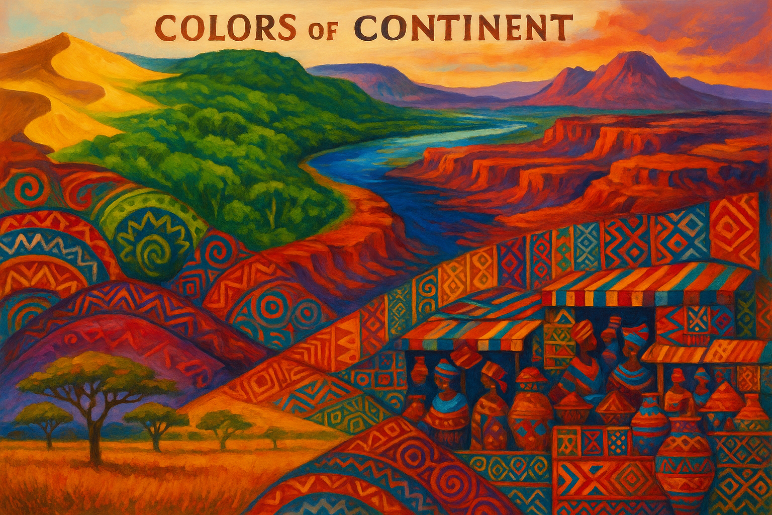 Colors of the Continent